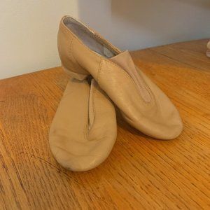 Bloch Super Jazz Shoes Tan Dance Child Size 8